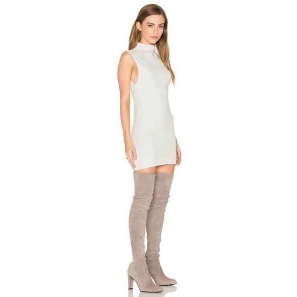 New Dolce Vita Mariela Sweater Dress Ivory large L - Picture 2 of 8